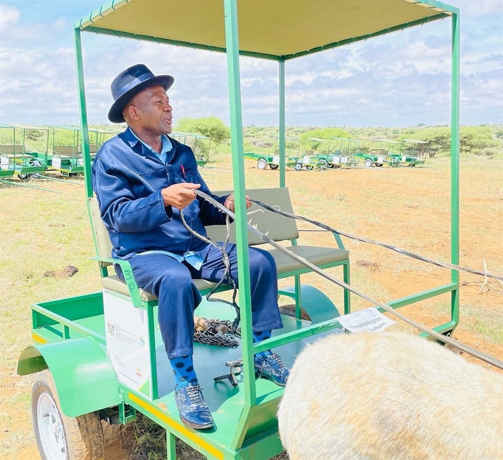 The donkey-drawn carts come in two (R32 500) and four-seaters (R45 500).  