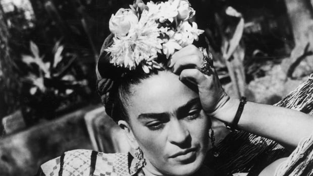 Mexican artist Frida Kahlo circa 1950