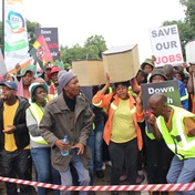 Mineworkers fight for survival of mine formerly owned by Guptas