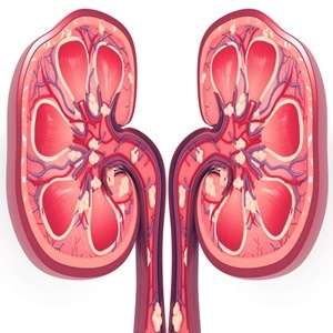 The treatment for kidney cancer depends on the size of the cancer. 