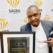 Artist manager Aviwe Gqomfa wins award