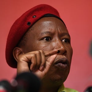 Economic Freedom Fighters (EFF) leader Julius Malema (Gallo Images/Felix Dlangamandla)