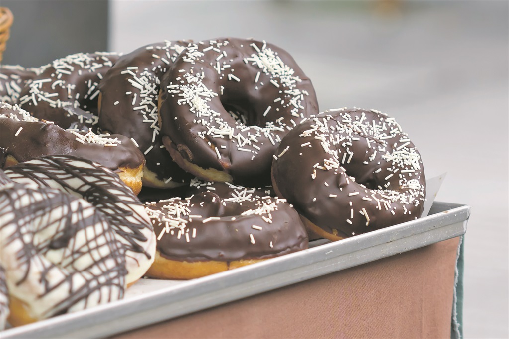 Drizzle and Dip chocolate stout doughnuts with a chocolate glaze.Photo by 