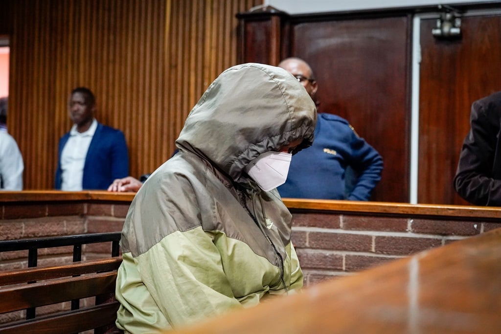 Dr. Nandipha Magudumuna appears in the Bloemfontein Magistrates court on 13 April 2023. Magudumuna made her first appearance after being arrested with fugutive Thabo Bester in Tanzania last week.