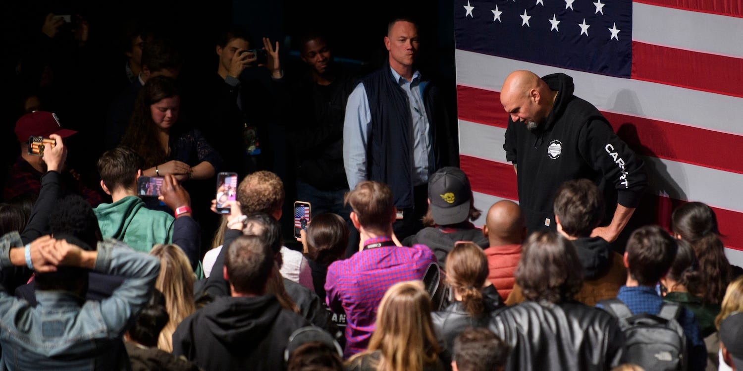 democrat-john-fetterman-wiped-back-tears-in-an-emotional-speech-after