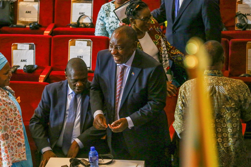 President Cyril Ramaphosa during the 2024 State of the Nation Address (SONA) Debate at Cape Town City Hall on Day 2 on 14 February 2024 in Cape Town.