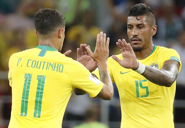 73' Brazil make another change as Augusto comes on to replace Paulinho.<br />