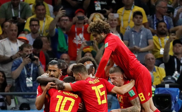 <p>33' Belgium have now scored <strong><span style="text-decoration:underline;">13</span></strong> goals at the 2018 World Cup. 

</p><p>Their highest ever tally at a single tournament.</p>