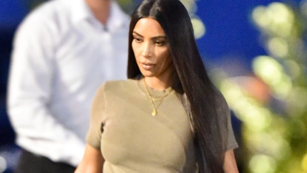 Kim Kardashian out and about in Los Angeles.