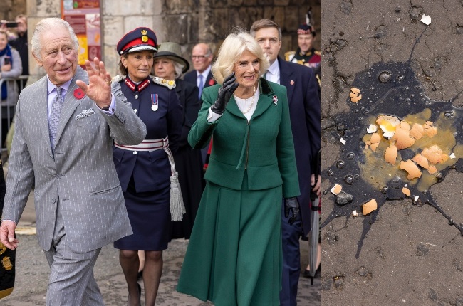 Prince Charles and his wife, Camilla, were exposed to a potentially dangerous situation during a visit to  York where they had eggs thrown at them. (PHOTO: Gallo Images/Getty Images)