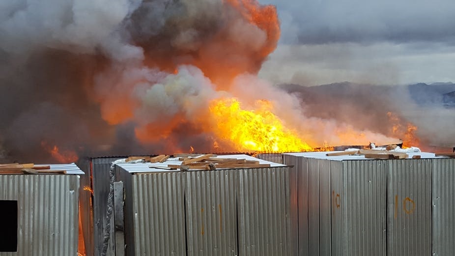 In South Africa, untamed fires are on the rise in informal settlements and low-income neighbourhoods. Picture: Alpheus Mashigo/fireservices.gov.za