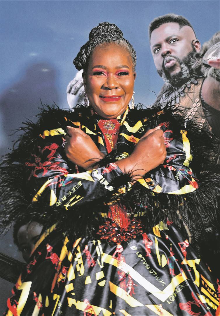 Connie Chiume said she’s very excited for people to see Black Panther: Wakanda Forever. Photo by Morapedi Mashashe