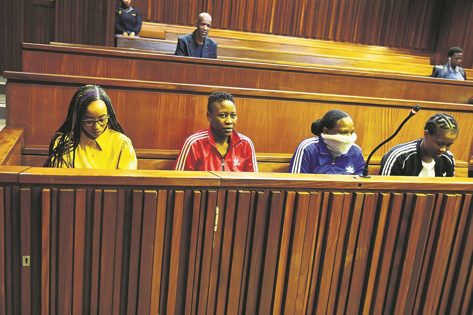 The murder and theft case of Tshegofatso Moremane, Gontse Tlhoele, Margaret Koaile and Portia Mmola was postponed to 10 April next year.                        Photo by Christopher Moagi