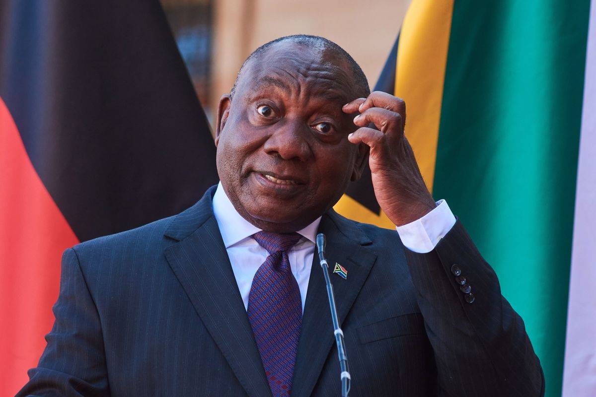 President Cyril Ramaphosa has cancelled a number of events that were scheduled for today. Photo: Bloomberg