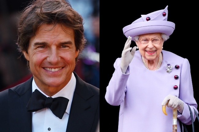 Turns out the late queen was a big fan of Hollywood superstar Tom Cruise. (PHOTO: Gallo Images/Getty Images)