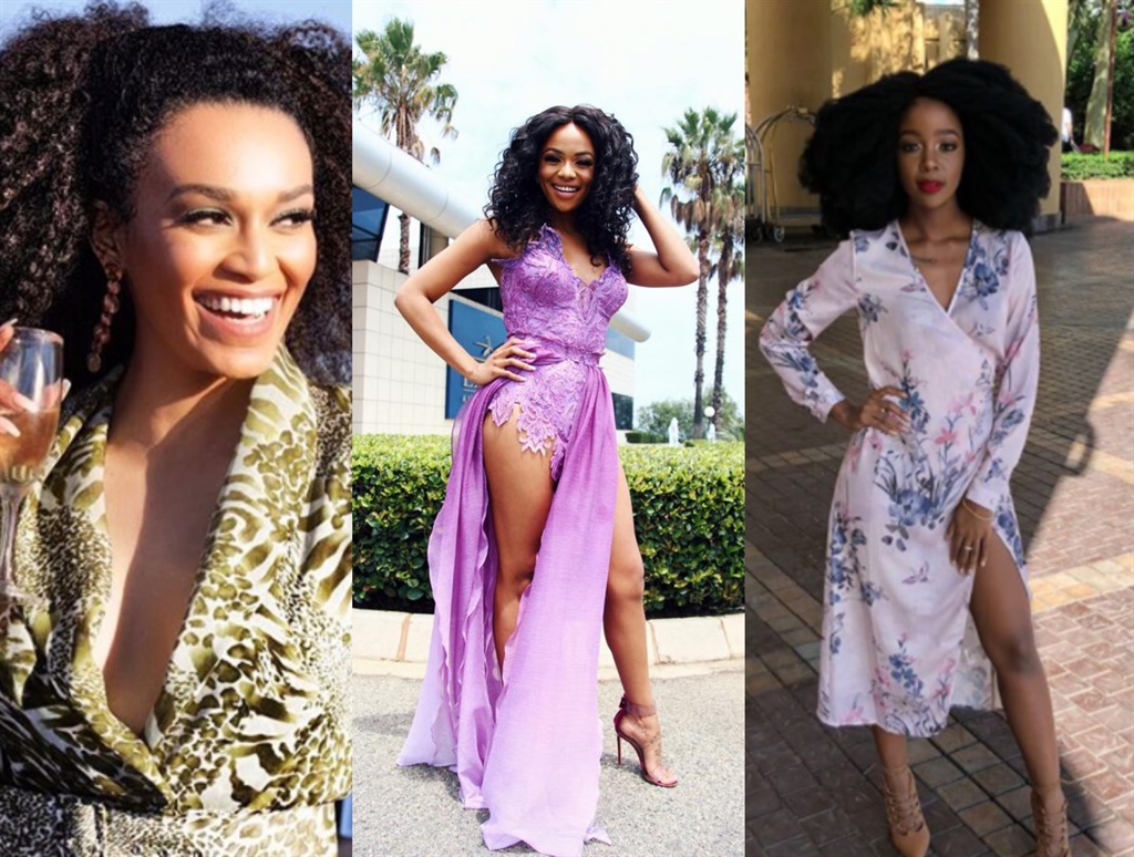 Pearl Thusi, Bonang Matheba and Thuso Mbedu are hoping to do the country proud. Photos: Instagram