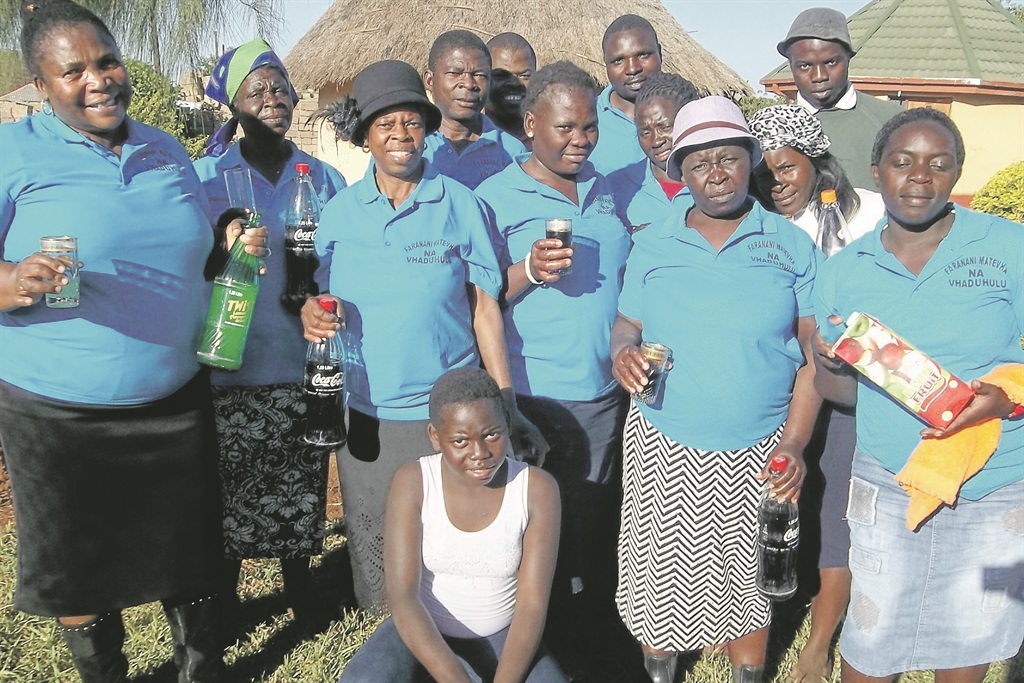 Some members of Faranani Matevha na Vhaduhulu Social Club in Limpopo.                Photo by Mzamani Mathye