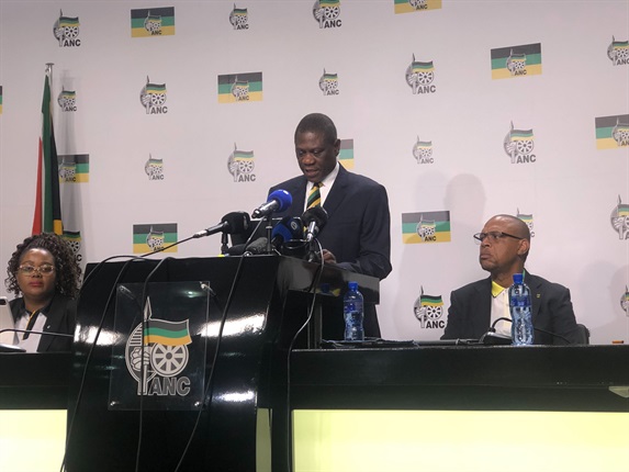 <p>Treasurer General Paul Mashatile will kick off the briefing by presenting the statement of the ANC's NEC that met from Friday to Sunday. </p><p><em>- Juniour Khumalo</em></p><p><em>(Photo: News24/Juniour Khumalo)&nbsp;</em><em></em></p>