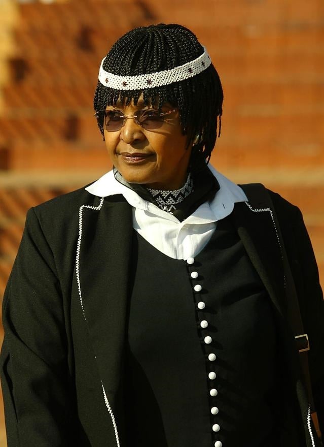 Winnie Mandela. Photo by Halden Krog