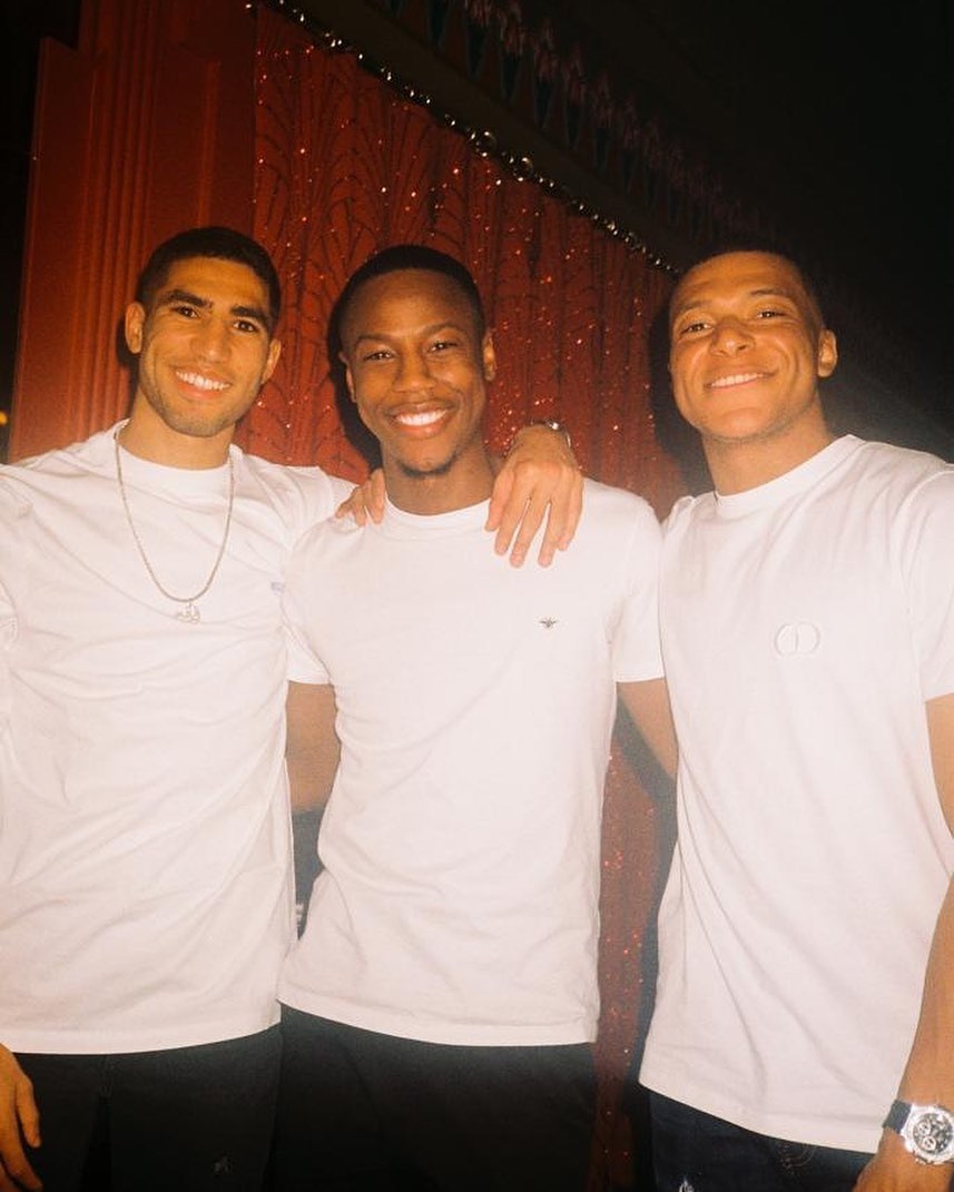 Kylian Mbappe and Achraf Hakimi – a bromance on pause