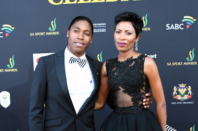 Caster Semenya and Violet celebrate their sixth anniversary