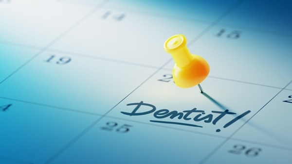 Regular dental appointments