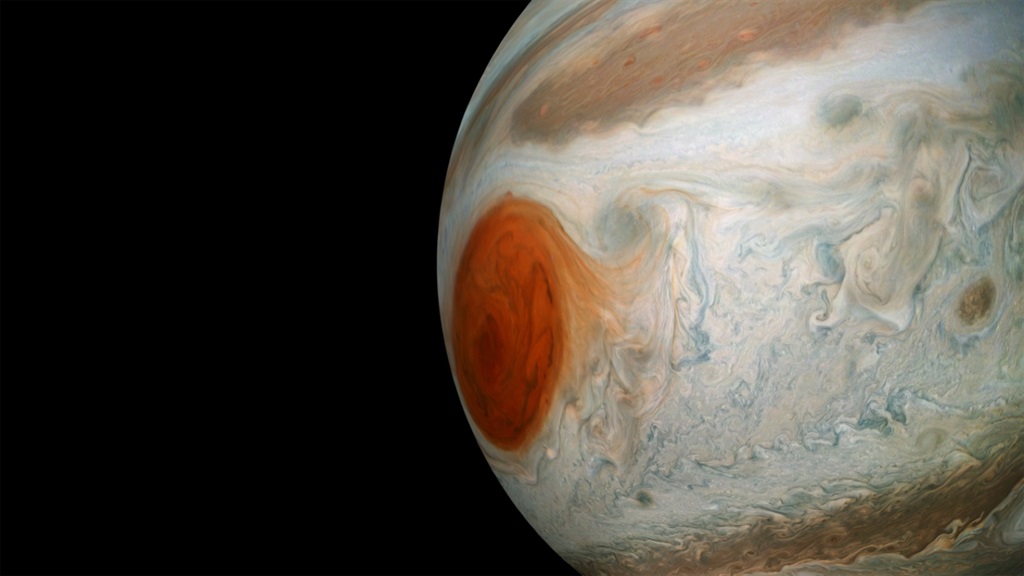 NASA's Jupiter probe just beamed back mesmerising new photos of the gas ...