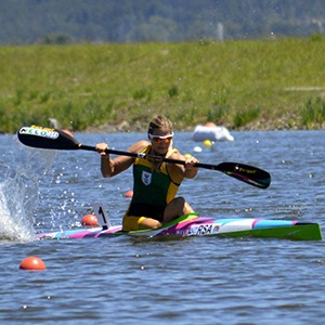 South African sprint queen Bridgitte Hartley (Photo: Balint Vekkassy/
Gameplan Media)
