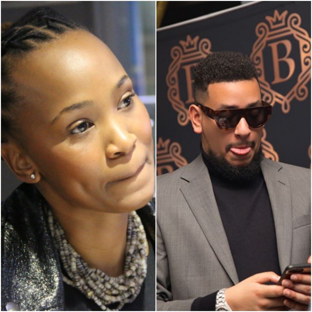 Claire Mawisa and AKA.