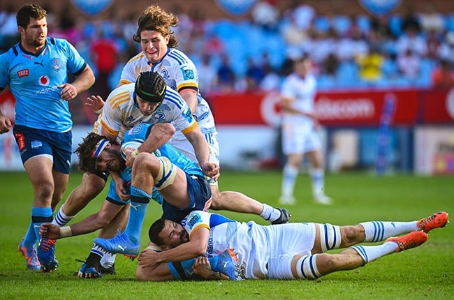 Ruan Nortje smothered. (Photo By Harry Murphy/Sportsfile via Getty Images)