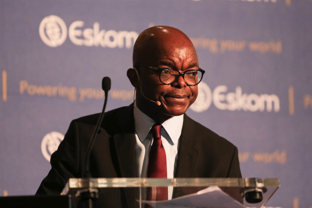 Eskom chief executive Phakamani Hadebe. Picture: Alaister Russell/BusinessDay/Gallo Images/File
