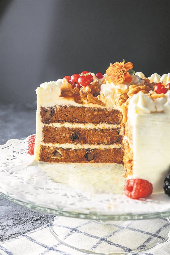 Celebration Carrot Cake with Cream Cheese Frosting – Morton & Bassett