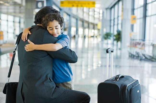 Leaving the country can be hard on families says the writer.