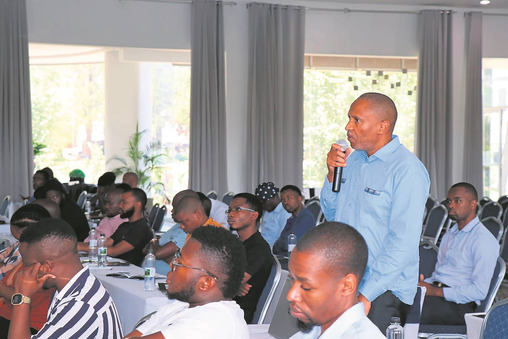 Men gathered at Lakes Hotel and Conference Centre in Benoni, Ekurhuleni, to celebrate International Men’s Day and engage on issues that affect them.