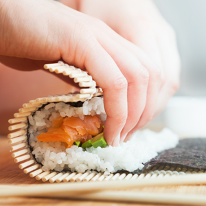 Healthy adults can safely consume two to three rolls (10-15 pieces) of sushi per week.