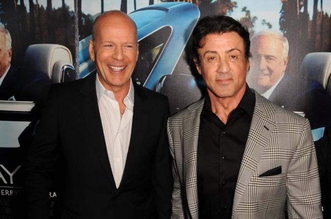 Bruce Willis and Sylvester Stallone, pictured here at the premiere of Bruce's TV movie His Way in 2011, have been close friends for over 30 years. (PHOTO: Gallo Images/Getty Images)