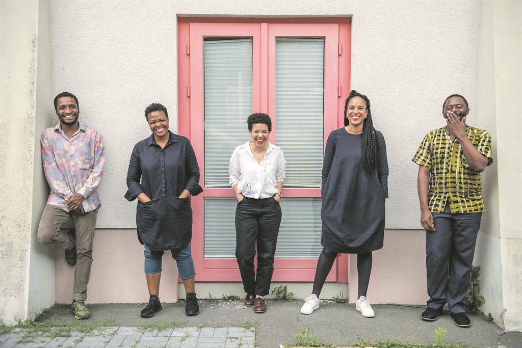 dream team The first all-black curatorial team for the Berlin Biennale are (from left) Thiago de Paula Souza, Gabi Ngcobo (head curator), Nomaduma Rosa Masilela and Yvette Mutumba, and Serubiri MosesPHOTO: F Anthea Schaap