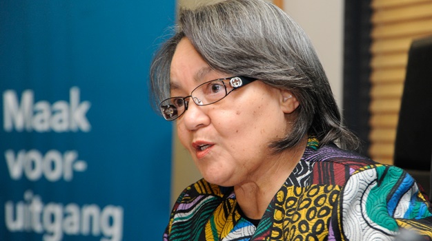 Executive Mayor of Cape Town Patricia de Lille speaks in a media briefing at Ray Alexander boardroom, Civic Centre in Cape Town. (Ashley Vlotman, Gallo Images, file)