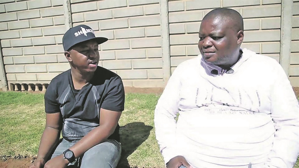 DJ Shimza (left) was mentored by DJ Khomza (right), who died last week.