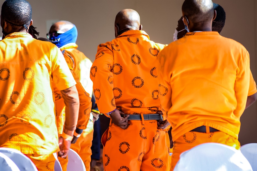 The department said it is illegal to wear clothing that resembles the uniforms of inmates. Photo by Alfonso Nqunjana