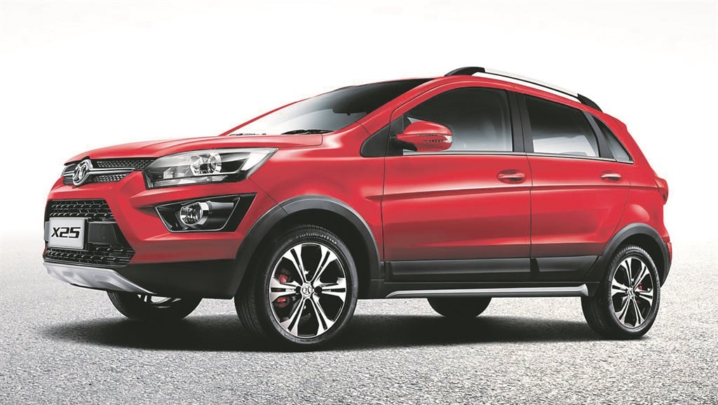 Baic’s x25 compact SUV was unveiled as part of the Coega plant’s development.