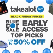 Don’t miss out on your chance to get Early Access to the Takealot.com Blue Dot Sale