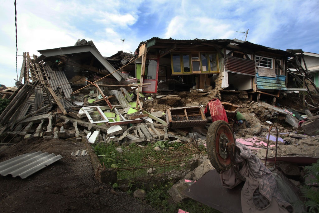 Ciherang Village, Cianjur was seriously affected by the earthquake in Indonesia on 22 November.