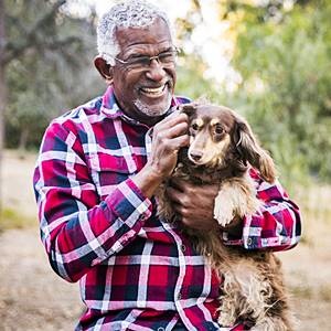 How does a canine companion help you live longer?