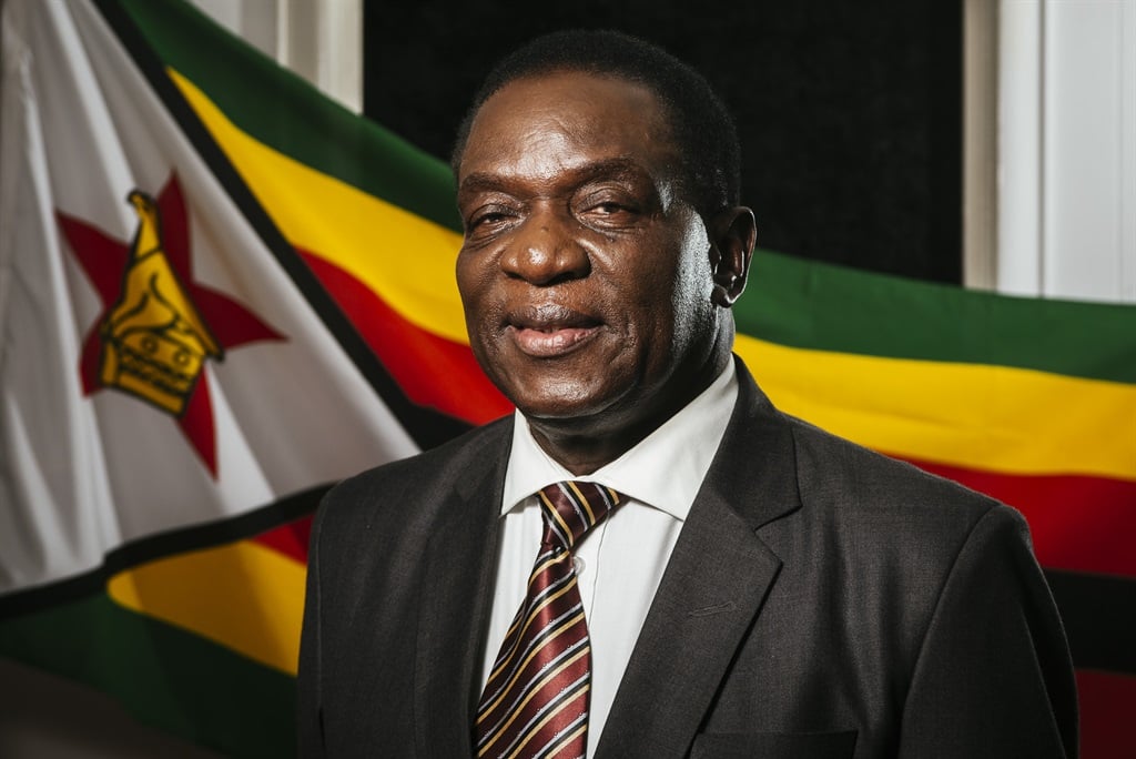 Emmerson Mnangagwa, Zimbabwe's president, poses for a photograph following an interview in Harare, Zimbabwe, on Thursday (Jan 18, 2018). Picture: Waldo Swiegers/Bloomberg/Getty Images