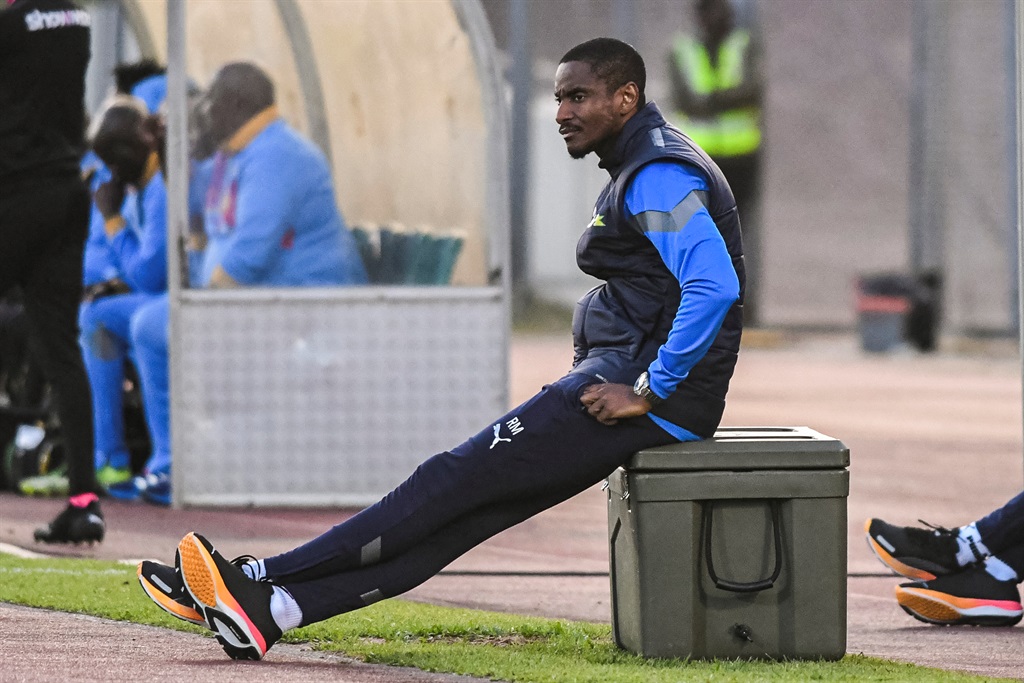 Rulani Mokwena, head coach at Mamelodi Sundowns.
(Photo by Darren Stewart/Gallo Images) 