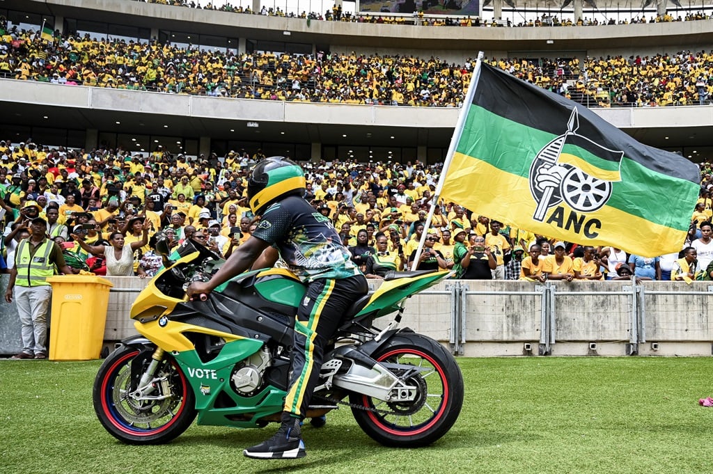 African National Congress supporters at the election manifesto launch at Moses Mabhida Stadium in Durban. (Darren Stewart/Gallo Images)