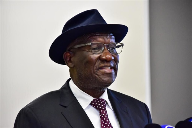 <p>Police Minister, General Bheki Cele, presents the quarterly crime statistics, reflecting on crimes reported to the South African Police Service (SAPS) from 1st of July to 30th September 2022. </p><p><em>(Photo: Fikile Marakalla/GCIS)</em></p>