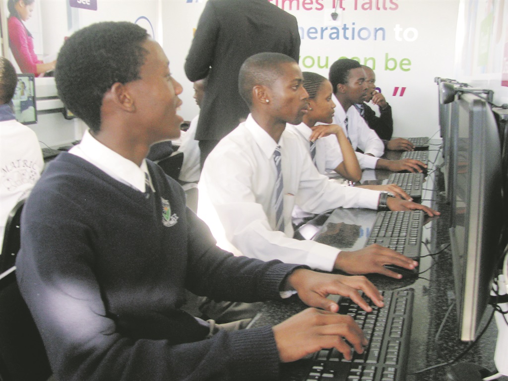 The push is on to turn today’s high school pupils into tomorrow’s business leaders.Photo by Kopano Monaheng