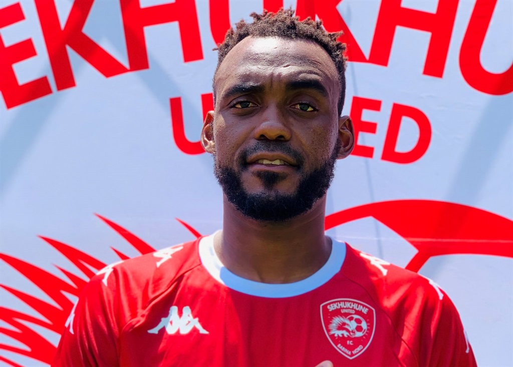 New Sekhukhune United midfielder Given Mashikinya.